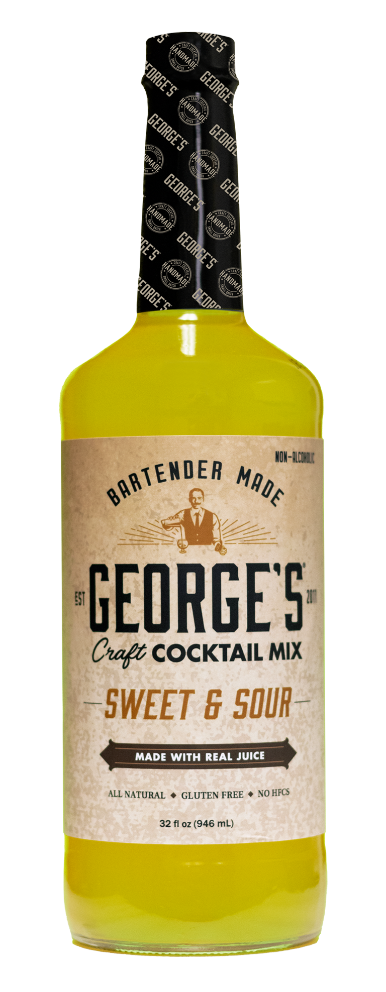 GEORGE'S® Sweet & Sour Mix 32 ounce bottle