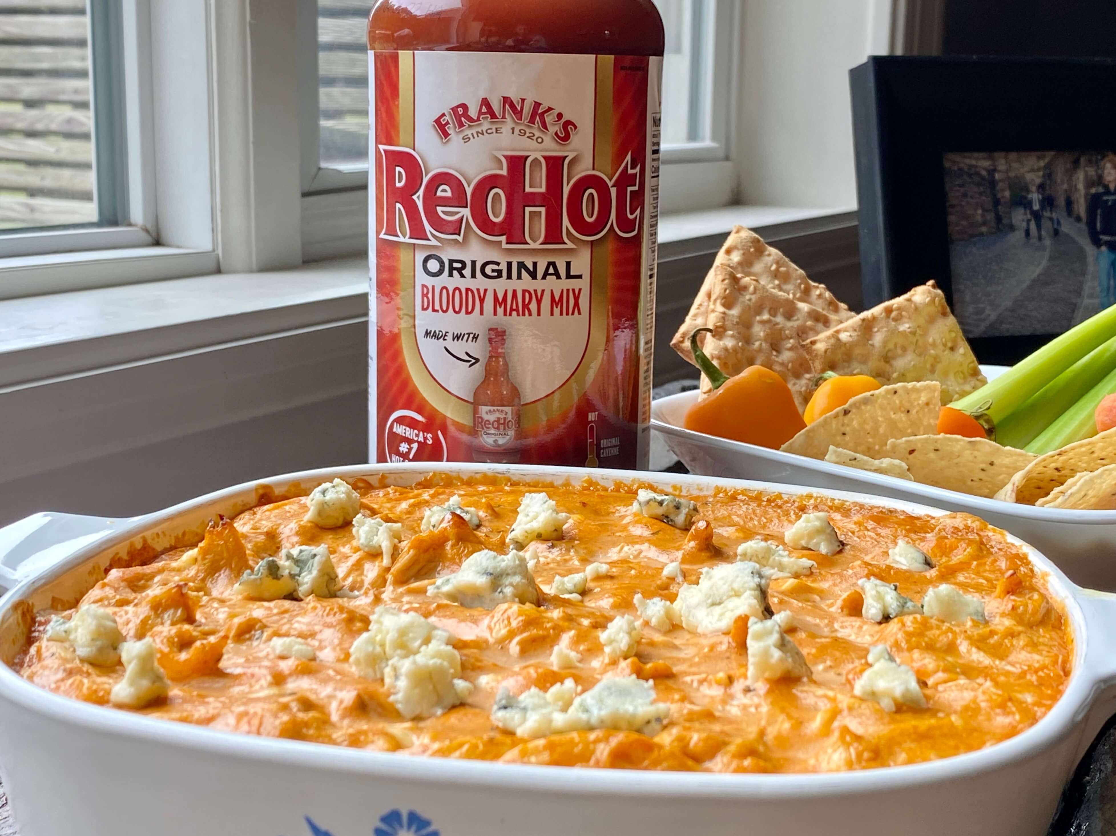 George's Chicken Dip with George's Franks RedHot Mix