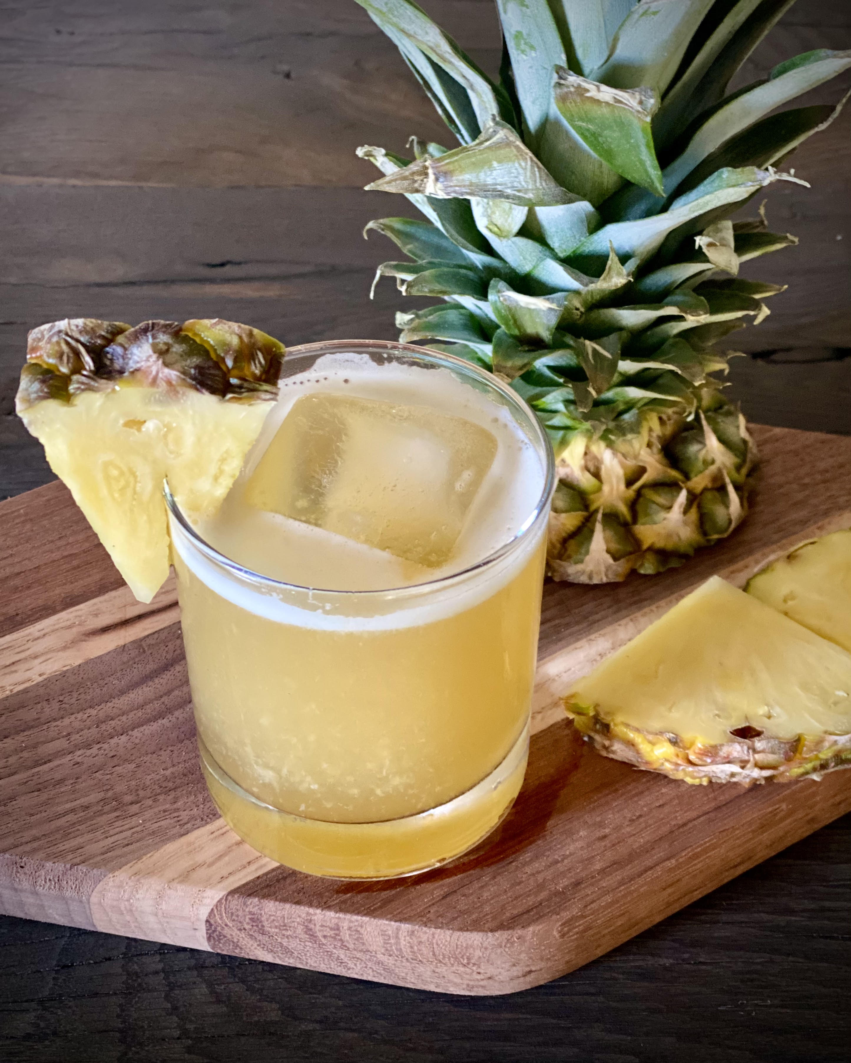 cocktail with pineapple