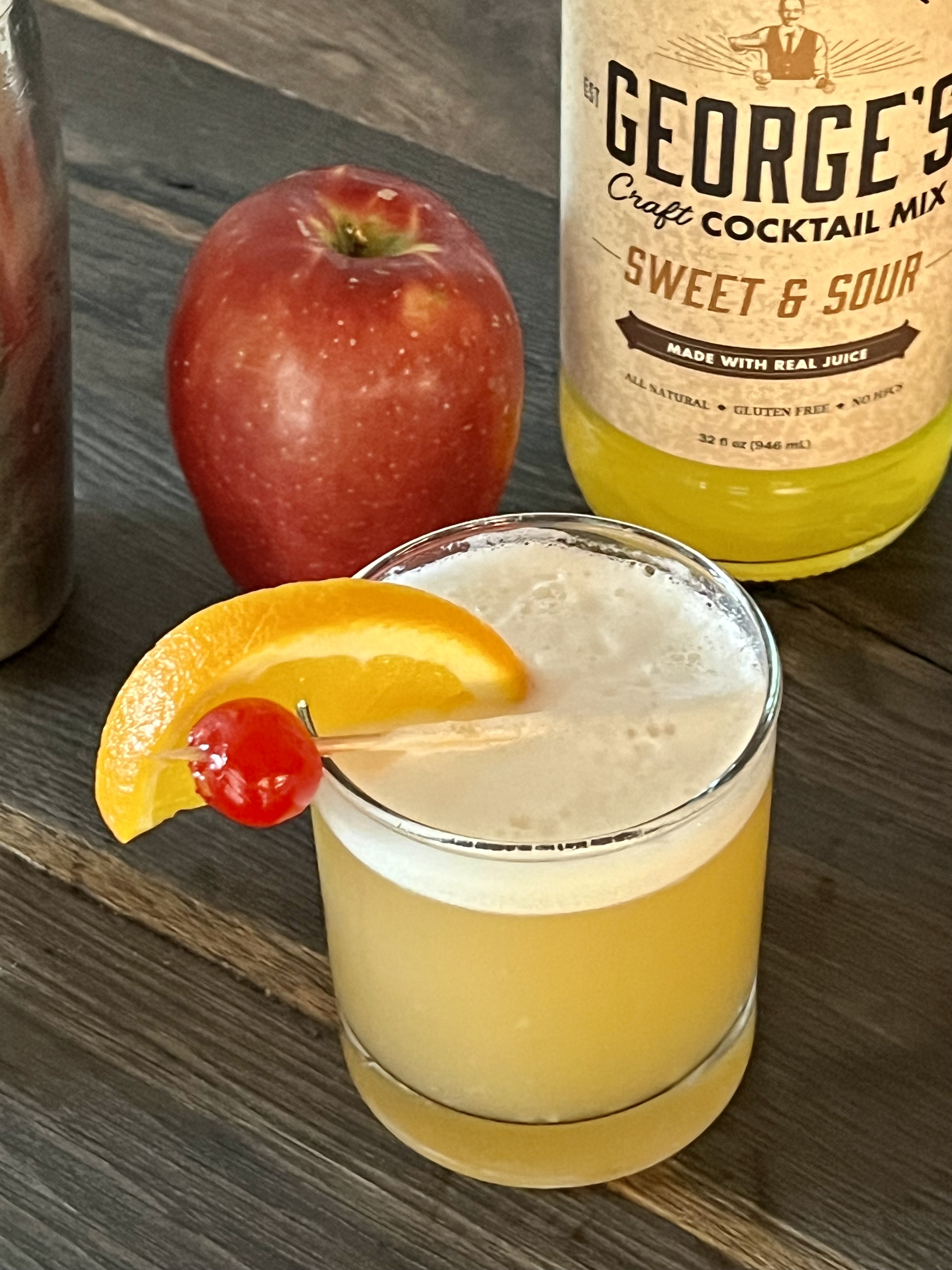George's Apple Sour Cocktail recipe