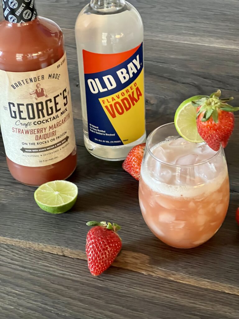Strawberry Bay-Rita Cocktail recipe