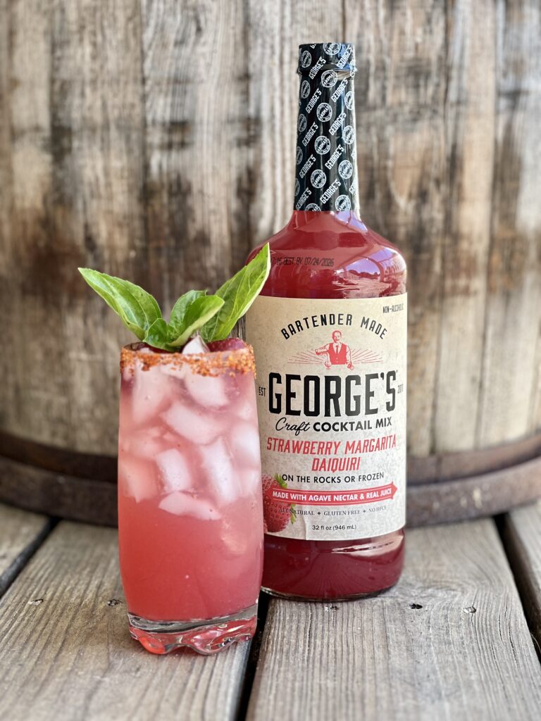 George's Strawberry Paloma Cocktail recipe